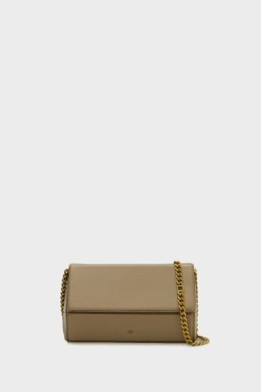 Taupe Crossbody Bags Purificacion Garci Women Origami Crossbody Bag