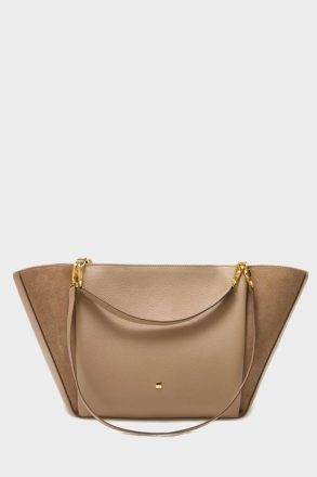 Taupe Women Purificacion Garci La Gran Manzana Shoulder Bag Shoulder Bags - Image 5