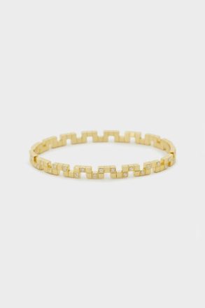 Tetrominó Bracelet Gold/Crystal Women Purificacion Garci Bracelets