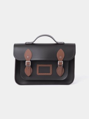 The 13 Inch Batchel - Dark Brown & Vintage Cambridge Satchel Satchels Women