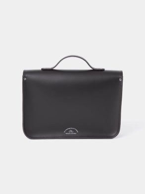 The 13 Inch Batchel - Dark Brown & Vintage Cambridge Satchel Satchels Women - Image 3