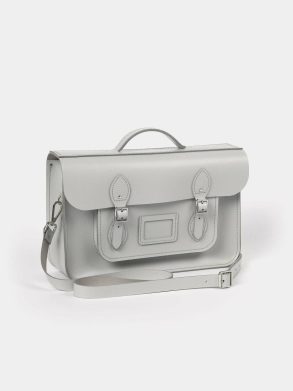 The 15 Inch Batchel - Moon Grey Celtic Grain Cambridge Satchel Women Satchels - Image 3