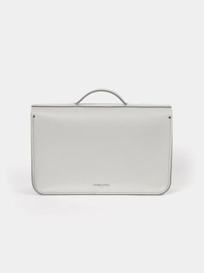 The 15 Inch Batchel - Moon Grey Celtic Grain Cambridge Satchel Women Satchels - Image 4