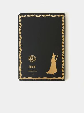 The A5 Notebook - Black With Gold Foiling Cambridge Satchel Crossbody Women - Image 2