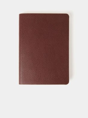 The A5 Notebook - Oxblood Celtic Grain Cambridge Satchel Women Crossbody