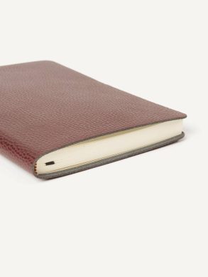 The A5 Notebook - Oxblood Celtic Grain Cambridge Satchel Women Crossbody - Image 3