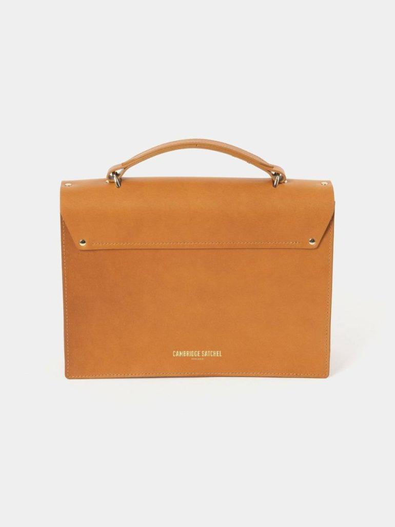 The Artisan - Ochre Cambridge Satchel Women Satchels - Image 4