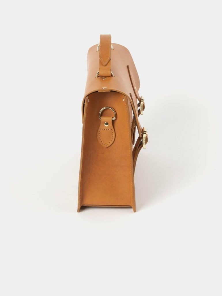 The Artisan - Ochre Cambridge Satchel Women Satchels - Image 5
