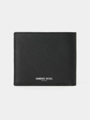 The Billfold Wallet - Black Madras Grain Cambridge Satchel Women Crossbody - Image 2