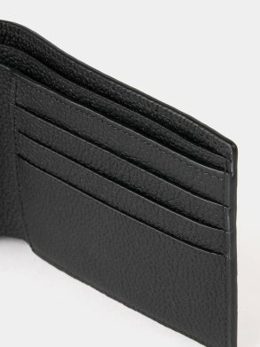 The Billfold Wallet - Black Madras Grain Cambridge Satchel Women Crossbody - Image 4