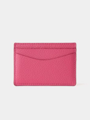The Card Case - Fuchsia Pink Madras Grain Crossbody Cambridge Satchel Women - Image 2