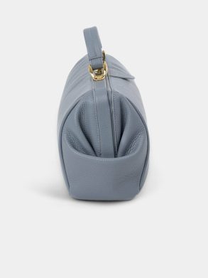 The Doctor's Bag -French Grey Calf Grain Cambridge Satchel Handbags Women - Image 4