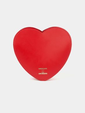 The Heart Bag - Love Hearts Red Women Cambridge Satchel Crossbody - Image 3