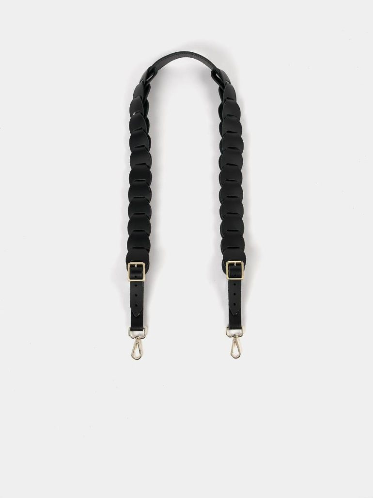 The Link Strap - Black Cambridge Satchel Women Crossbody