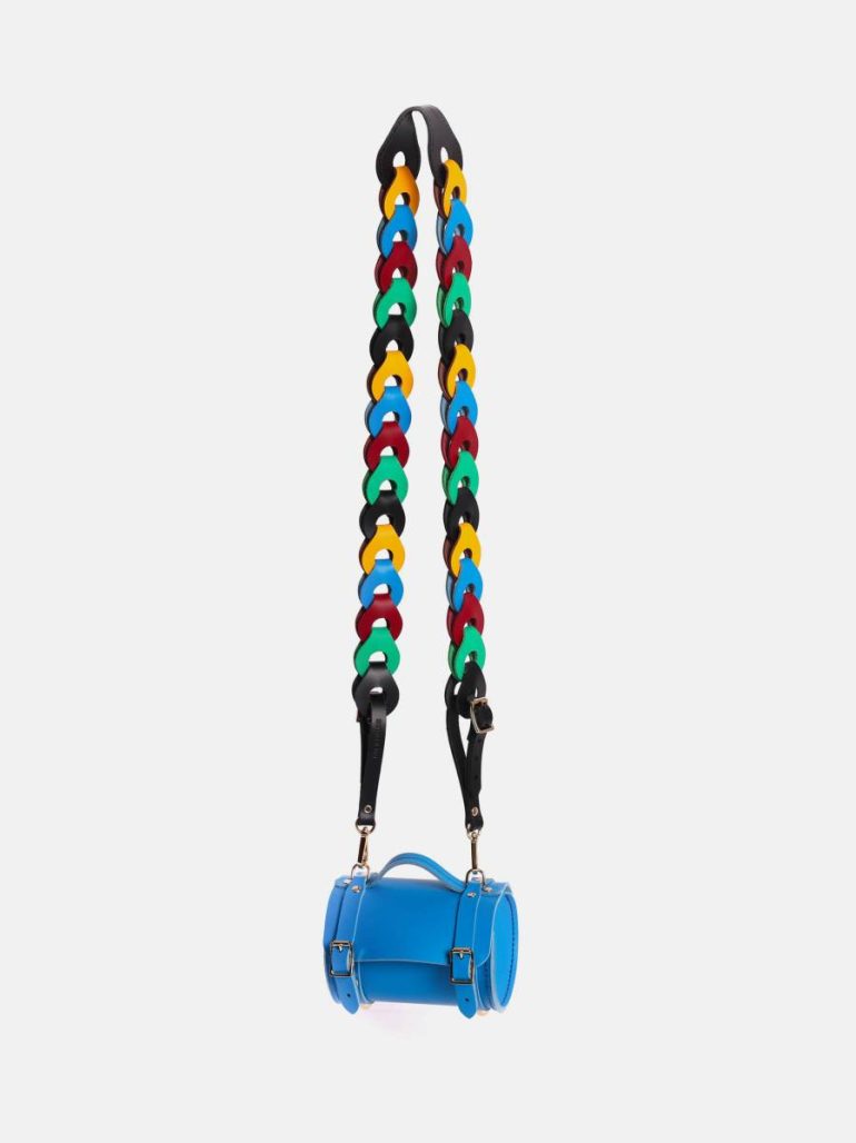 The Micro Bowls Bag - Azurite Cambridge Satchel Women Crossbody - Image 5