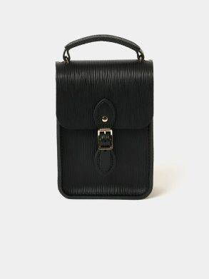 The Mini Binocular Bag - Black 1914 Cambridge Satchel Women Crossbody