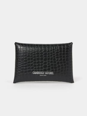 The Mini Purse - Black Croc Cambridge Satchel Crossbody Women - Image 2