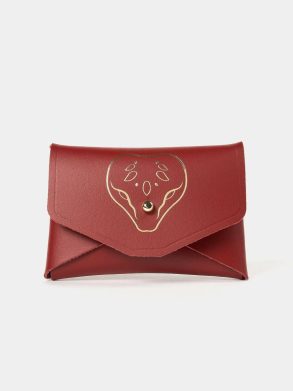 The Mini Purse - Year Of The Snake Red Women Cambridge Satchel Crossbody