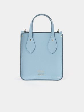 The Mini Tote - Delphinium With A Wheatfield Cambridge Satchel Women Tote Bags - Image 3