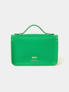 The Mini - Wicked Green With Wicked Green Metallic Calf Cambridge Satchel Satchels Women - Image 4