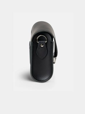 The Pushlock -Black Cambridge Satchel Women Crossbody - Image 3