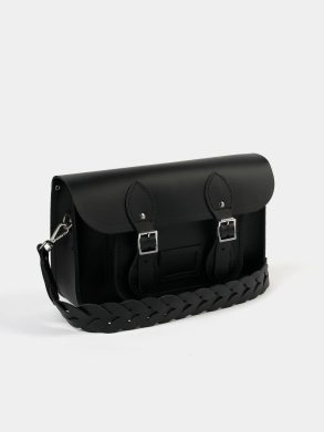 The Satchel Shoulder Bag - Black Satchels Women Cambridge Satchel - Image 2