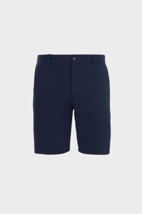 Trousers Men Navy Purificacion Garci Cotton Twill Regular Fit Bermuda Shorts - Image 5