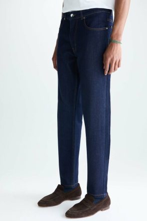 Trousers Men Purificacion Garci Slim Fit Jeans Indigo Blue