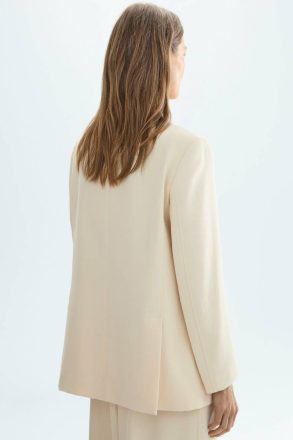 Vanilla Jackets Crepe Straight-Fit Blazer Women Purificacion Garci - Image 3