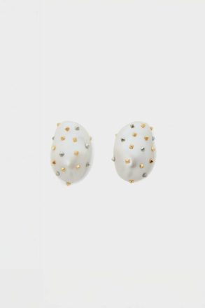 Vermeer Earrings Purificacion Garci Earrings Women Gold/Pearl