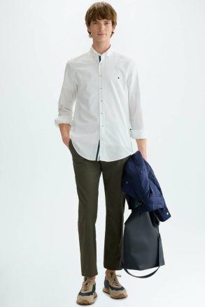 White Shirts Cinta Pg Oxford Shirt Purificacion Garci Men - Image 4