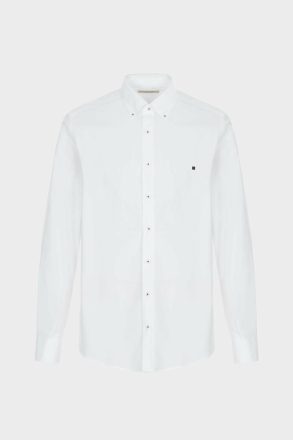 White Shirts Cinta Pg Oxford Shirt Purificacion Garci Men - Image 5