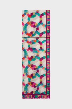 Women Afric8 Wool Scarf Multicolor Scarves Purificacion Garci