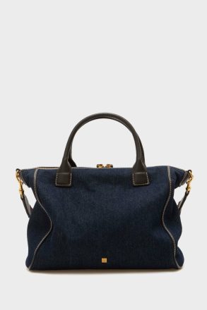 Women Algo Prestado Handbag Handbags Denim Blue Purificacion Garci - Image 4