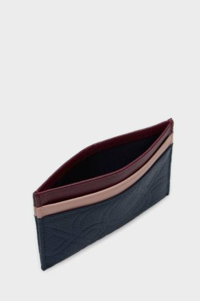 Women Atlantic Blue Purificacion Garci Gutenberg Card Holder Card Holders And Coin Purses - Image 2