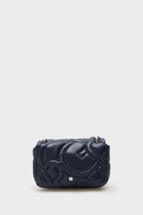 Women Atlantic Blue Shoulder Bags Purificacion Garci Homenaje Acolchado Crossbody Bag - Image 4
