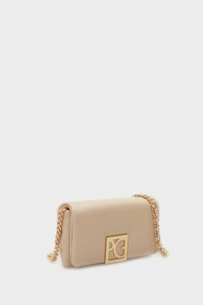 Women Beige Crossbody Bags Homenaje Acolchado Clutch Purificacion Garci - Image 2