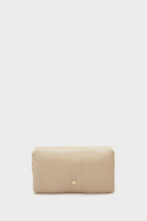 Women Beige Crossbody Bags Homenaje Acolchado Clutch Purificacion Garci - Image 4