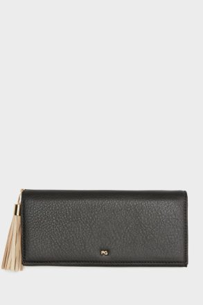 Women Black/Beige Purificacion Garci Samburu American Wallet With Coin Purse Large Wallets