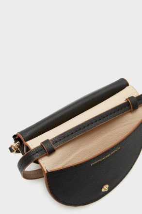 Women Black Large Wallets Purificacion Garci Tándem Mini Bag - Image 4