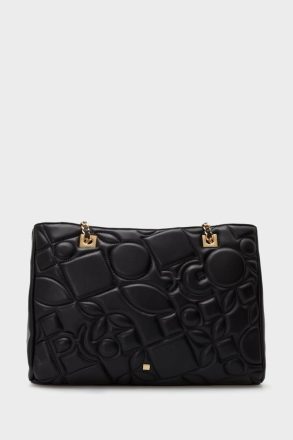 Women Black Purificacion Garci Shoulder Bags Homenaje Acolchado Shoulder Bag - Image 4