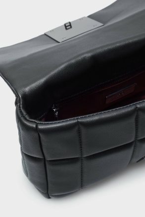 Women Black Shoulder Bags Homenaje Acolchado Cross Body Bag Purificacion Garci - Image 3