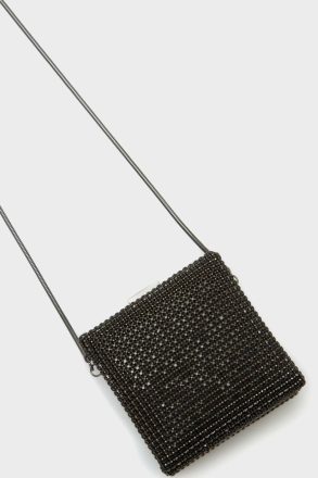 Women Black Varnish Clutch Evening Purificacion Garci - Image 4