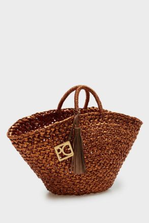 Women Bronze Handbags Purificacion Garci Capazo Handbag - Image 2