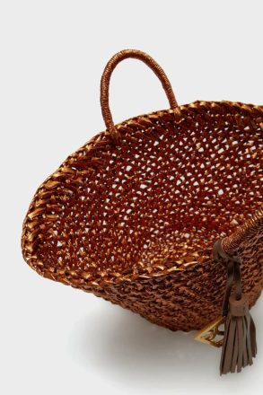 Women Bronze Handbags Purificacion Garci Capazo Handbag - Image 3