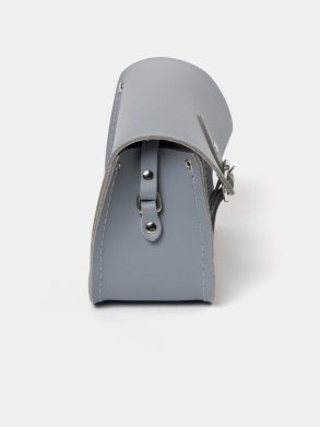 Women Cambridge Satchel The Mini One Buckle - French Grey Crossbody - Image 4
