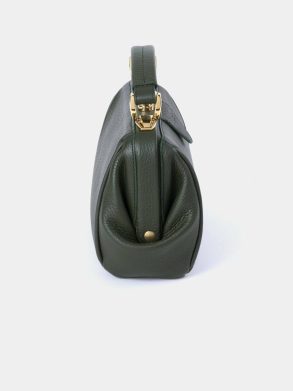 Women Cambridge Satchel The Mini Sophie - Ivy Calf Grain Handbags - Image 4
