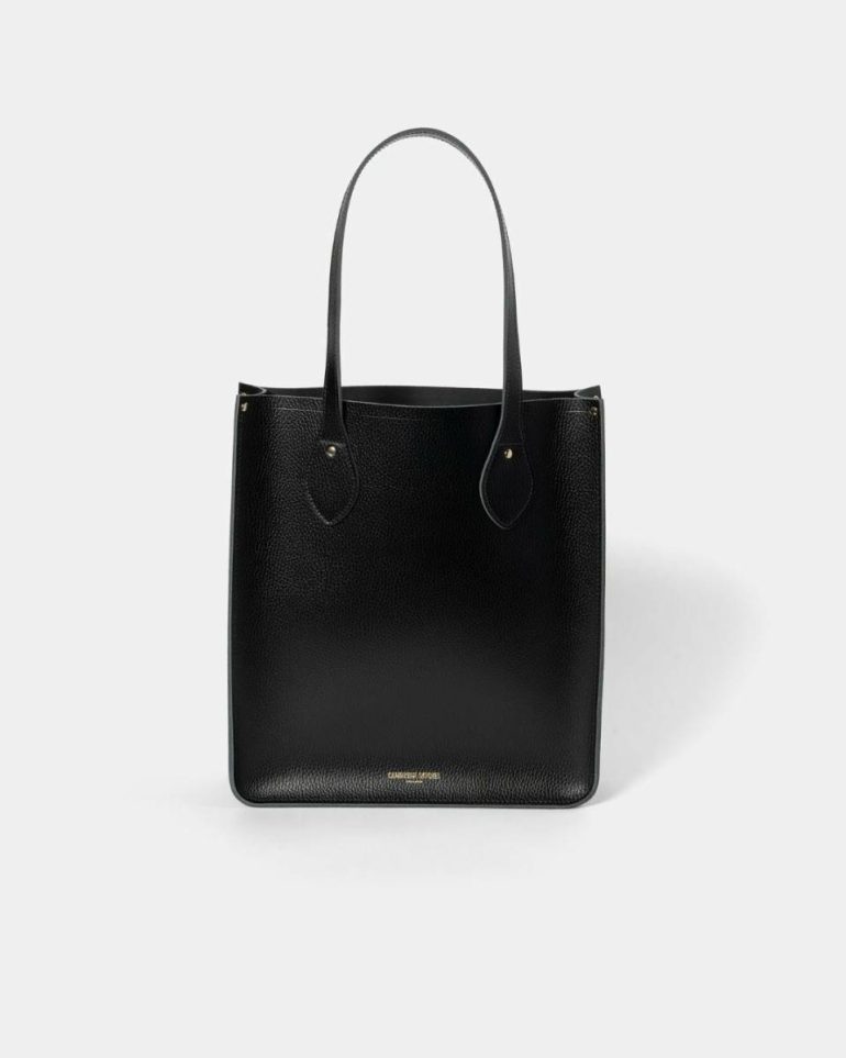 Women Cambridge Satchel Tote Bags The Tote - Black Celtic Grain