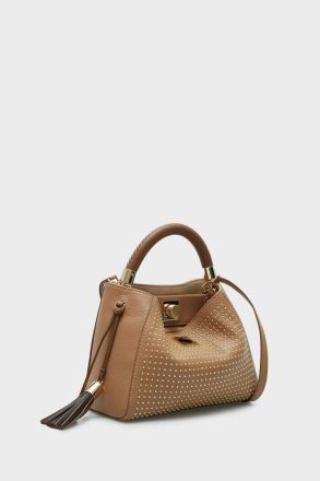 Women Cognac Brown Handbags Samburu Cross Body Bag Purificacion Garci - Image 2
