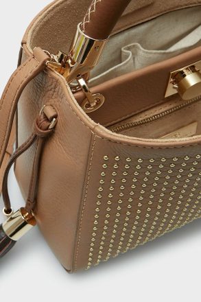 Women Cognac Brown Handbags Samburu Cross Body Bag Purificacion Garci - Image 3